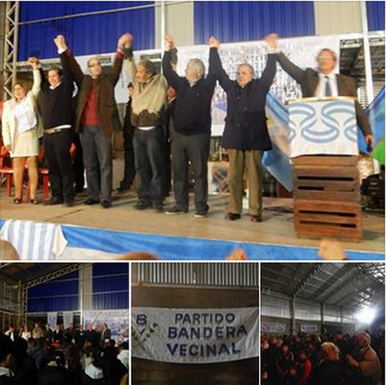 Lanzamiento de Bandera Vecinal en Mar del Plata