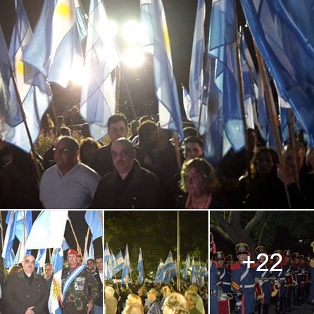 Ver fotos: Bandera Vecinal presente en la Vigilia de Malvinas en el Cenotafio Ver fotos: Bandera Vecinal presente en la Vigilia de Malvinas en el Cenotafio